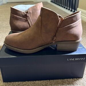 Brand new never worn lane Bryant booties.